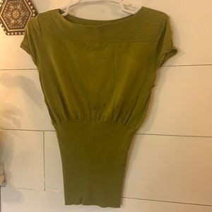 Green Worthington top, size XL